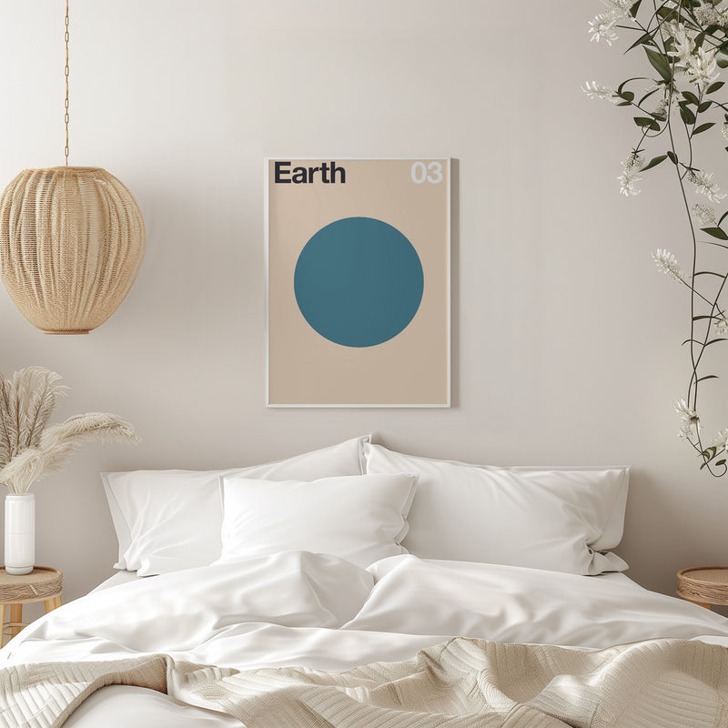 Earth - Stretched Canvas, Poster or Fine Art Print I Heart Wall Art