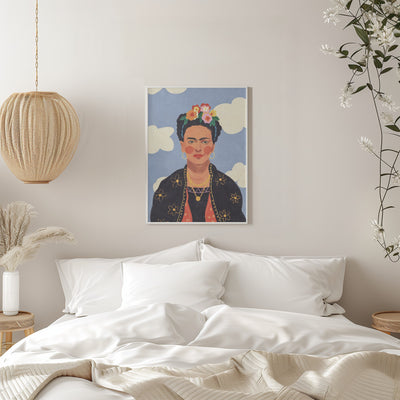 Frida 2 - Stretched Canvas, Poster or Fine Art Print I Heart Wall Art