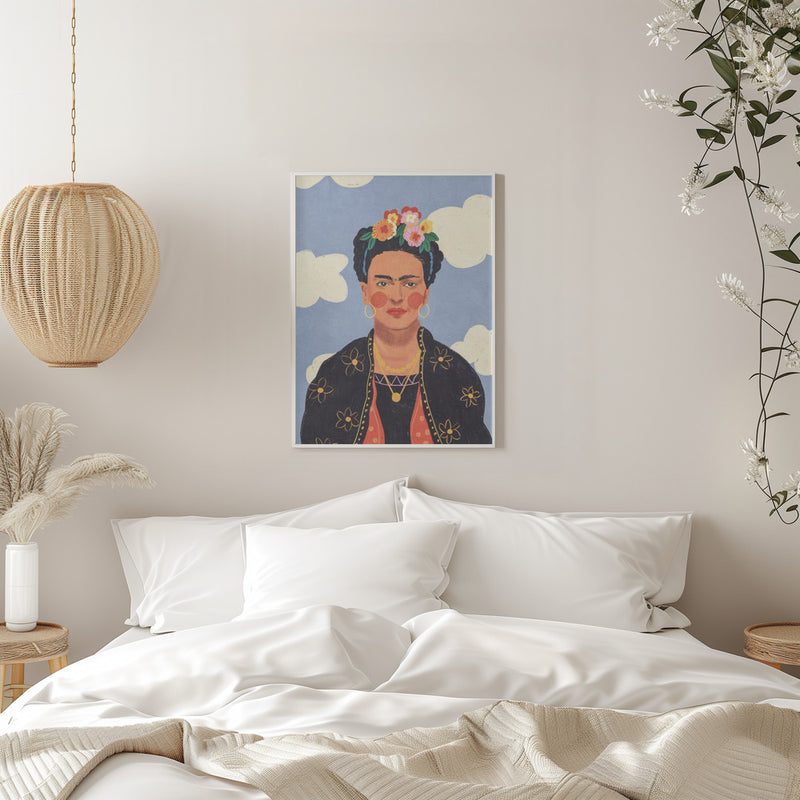 Frida 2 - Stretched Canvas, Poster or Fine Art Print I Heart Wall Art