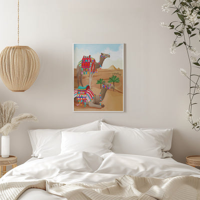 Desert Adventure - Stretched Canvas, Poster or Fine Art Print I Heart Wall Art