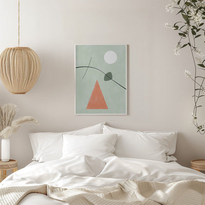 Shapes in Harmony - Stretched Canvas, Poster or Fine Art Print I Heart Wall Art