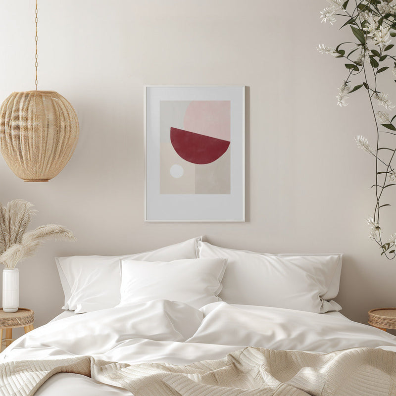 Geometric Elegance - Stretched Canvas, Poster or Fine Art Print I Heart Wall Art