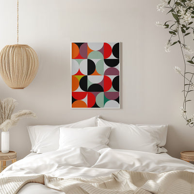 Mid Century 1 - Stretched Canvas, Poster or Fine Art Print I Heart Wall Art