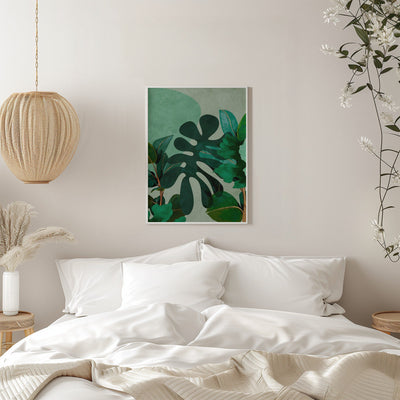 Leaves More 8 Kopie - Stretched Canvas, Poster or Fine Art Print I Heart Wall Art