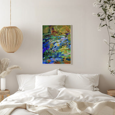 Nature Inspired Landscape - Stretched Canvas, Poster or Fine Art Print I Heart Wall Art