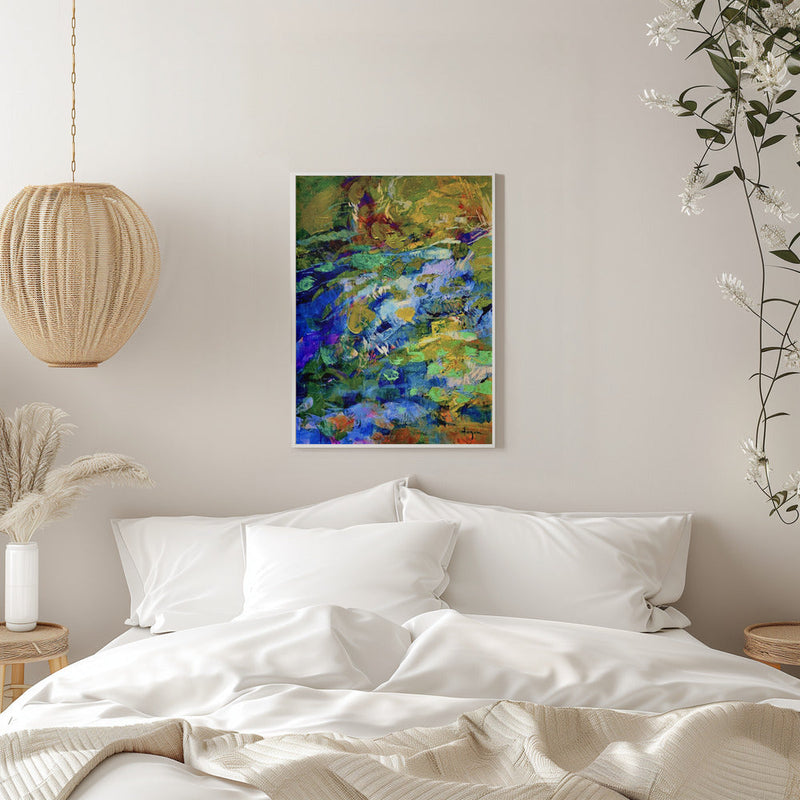 Nature Inspired Landscape - Stretched Canvas, Poster or Fine Art Print I Heart Wall Art
