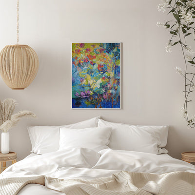 Radiant Pond Sonata - Stretched Canvas, Poster or Fine Art Print I Heart Wall Art