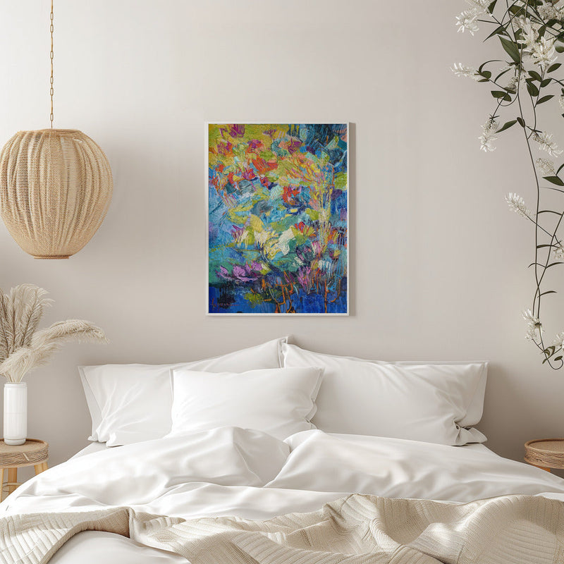 Radiant Pond Sonata - Stretched Canvas, Poster or Fine Art Print I Heart Wall Art