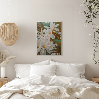 Magnolias - Stretched Canvas, Poster or Fine Art Print I Heart Wall Art