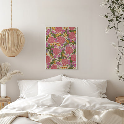 Asters - Stretched Canvas, Poster or Fine Art Print I Heart Wall Art