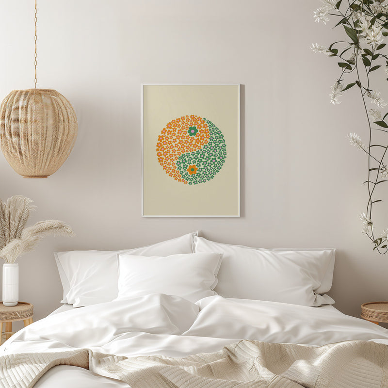 Yin-yang - Stretched Canvas, Poster or Fine Art Print I Heart Wall Art