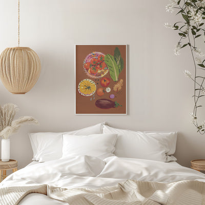 Veggies - Stretched Canvas, Poster or Fine Art Print I Heart Wall Art