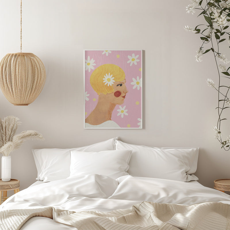 Daisy - Stretched Canvas, Poster or Fine Art Print I Heart Wall Art