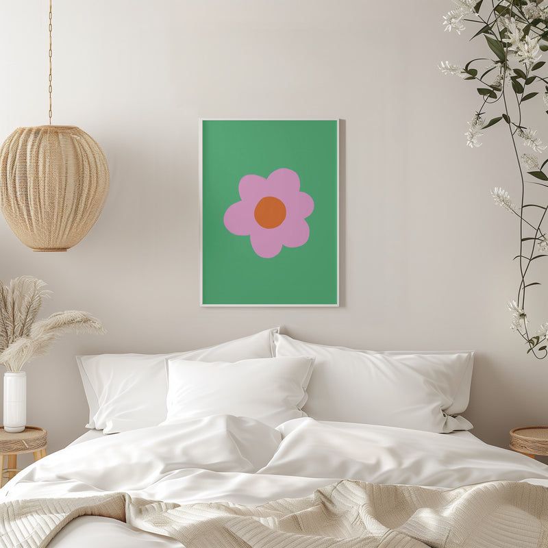 Flower - Stretched Canvas, Poster or Fine Art Print I Heart Wall Art