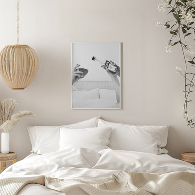 Aperol In Bed Close - Stretched Canvas, Poster or Fine Art Print I Heart Wall Art