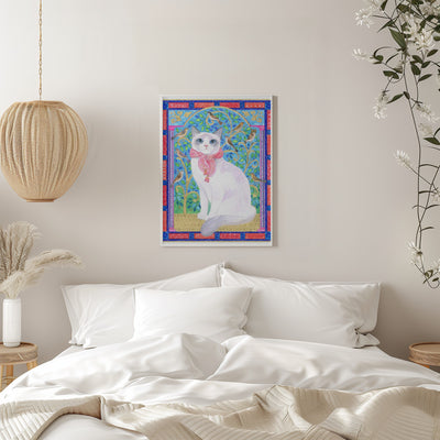 An Elegant Pussycat - Stretched Canvas, Poster or Fine Art Print I Heart Wall Art