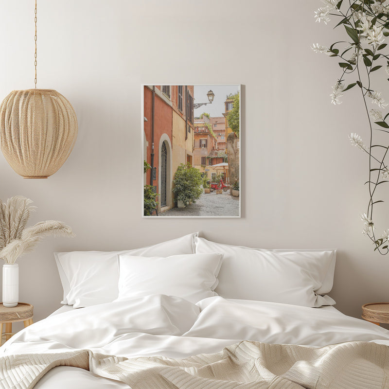 Trastevere, Rome - Stretched Canvas, Poster or Fine Art Print I Heart Wall Art