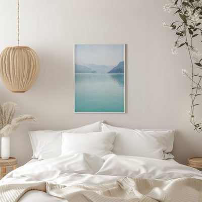 Lake Brienz - Stretched Canvas, Poster or Fine Art Print I Heart Wall Art