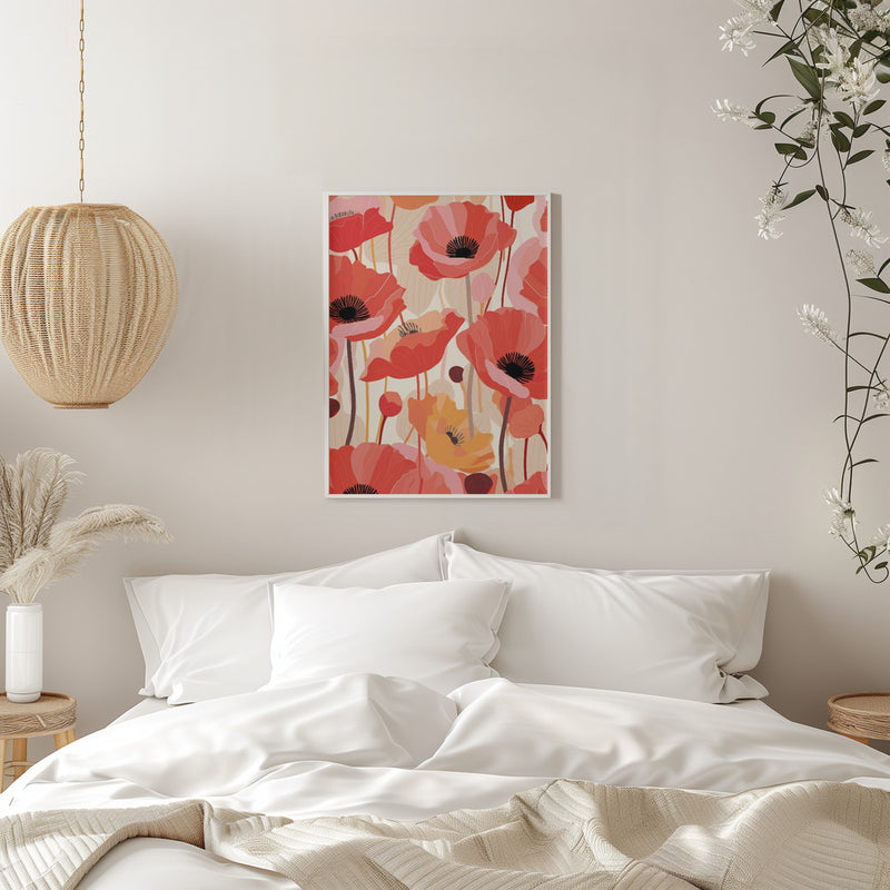 Flowers - Stretched Canvas, Poster or Fine Art Print I Heart Wall Art