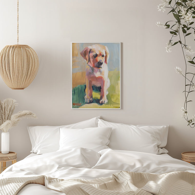 Hank - Stretched Canvas, Poster or Fine Art Print I Heart Wall Art