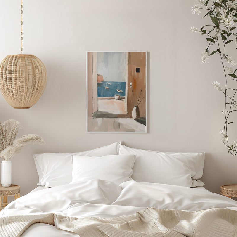 Room With a View - Stretched Canvas, Poster or Fine Art Print I Heart Wall Art