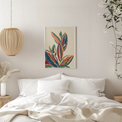 Mediterranean Botanical - Stretched Canvas, Poster or Fine Art Print I Heart Wall Art