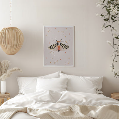 Mexican Tiger Moth - Stretched Canvas, Poster or Fine Art Print I Heart Wall Art