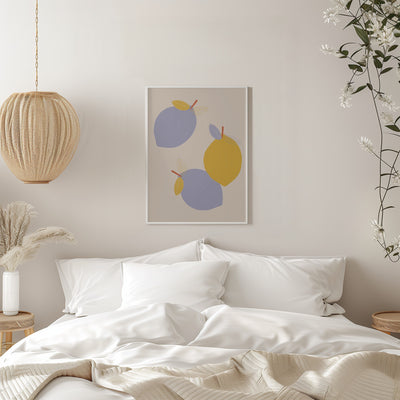 Lemons - Stretched Canvas, Poster or Fine Art Print I Heart Wall Art