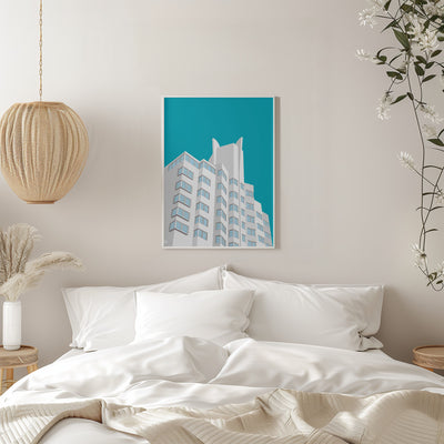 Miami Delano - Stretched Canvas, Poster or Fine Art Print I Heart Wall Art