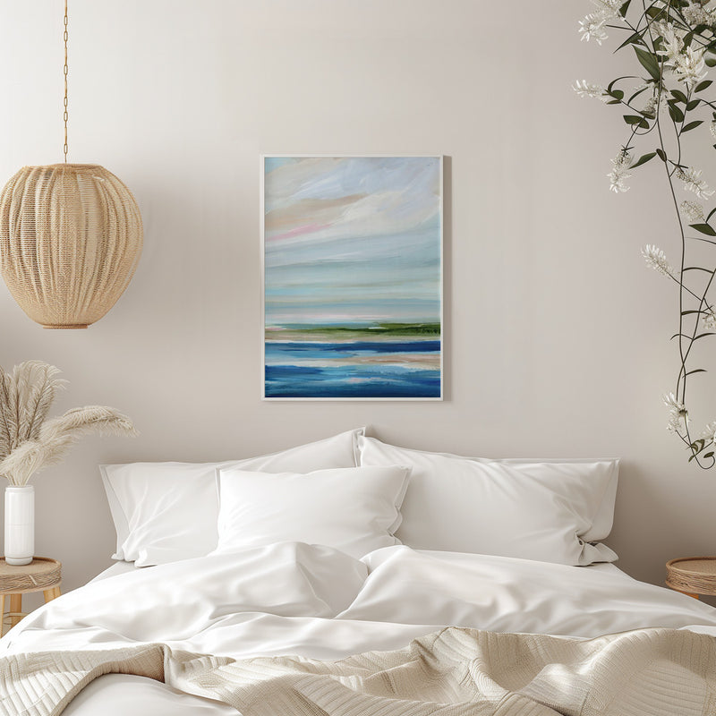 Distant Shore II - Stretched Canvas, Poster or Fine Art Print I Heart Wall Art