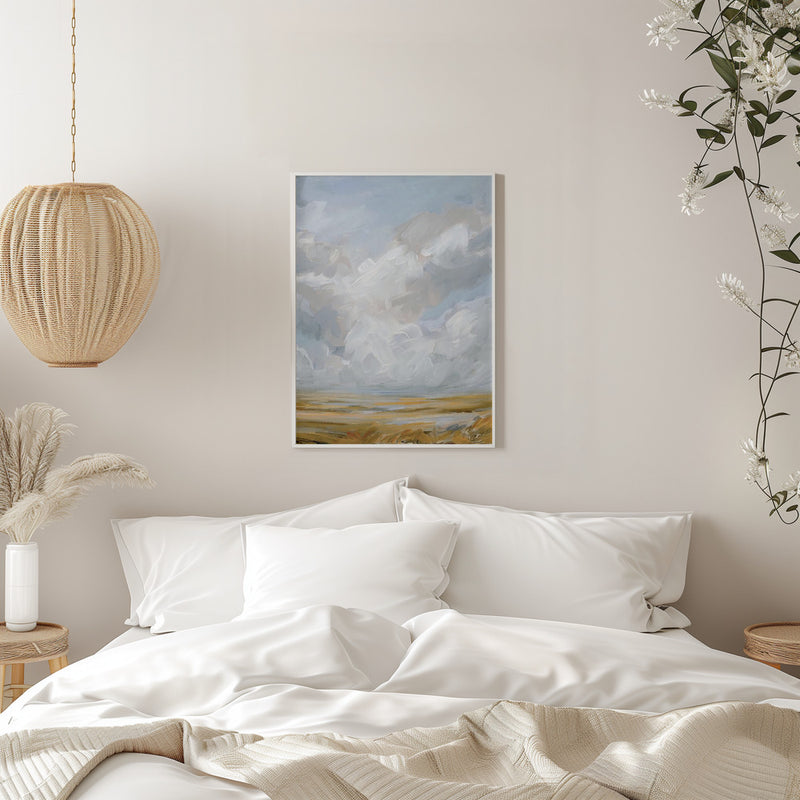 Prairie Sky - Stretched Canvas, Poster or Fine Art Print I Heart Wall Art