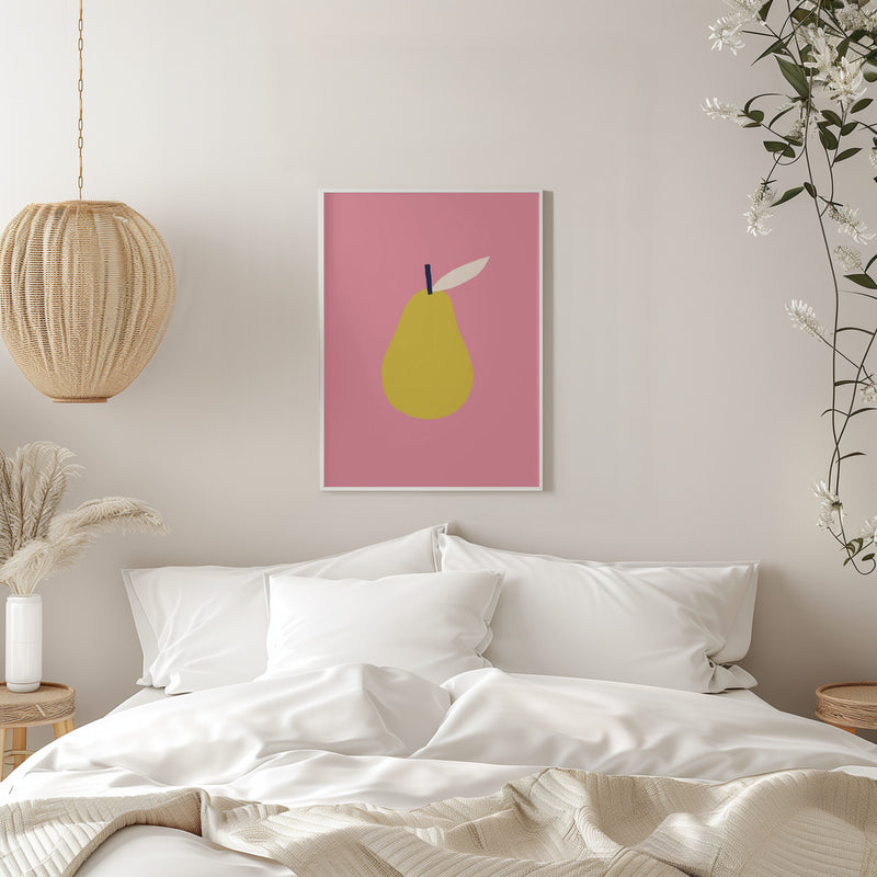 Pear - Stretched Canvas, Poster or Fine Art Print I Heart Wall Art