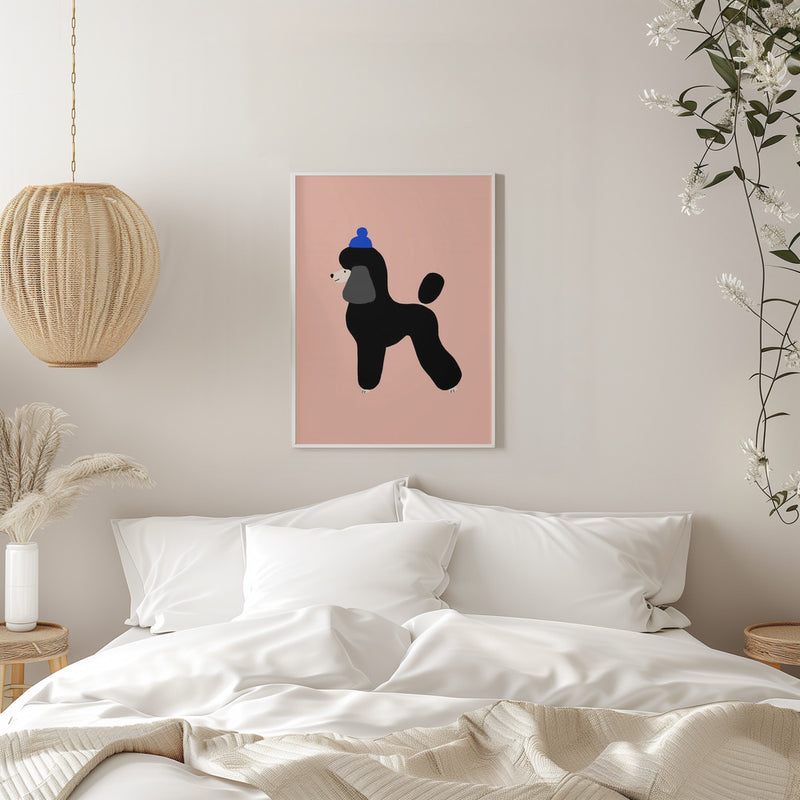 Poodle - Stretched Canvas, Poster or Fine Art Print I Heart Wall Art