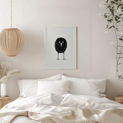 Little Blackbird - Stretched Canvas, Poster or Fine Art Print I Heart Wall Art