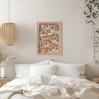 Matisse expression purity peach fuzz - Stretched Canvas, Poster or Fine Art Print I Heart Wall Art