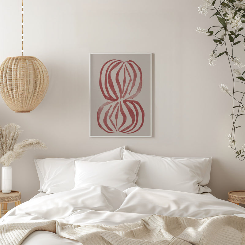 New Vase Line Art - Stretched Canvas, Poster or Fine Art Print I Heart Wall Art