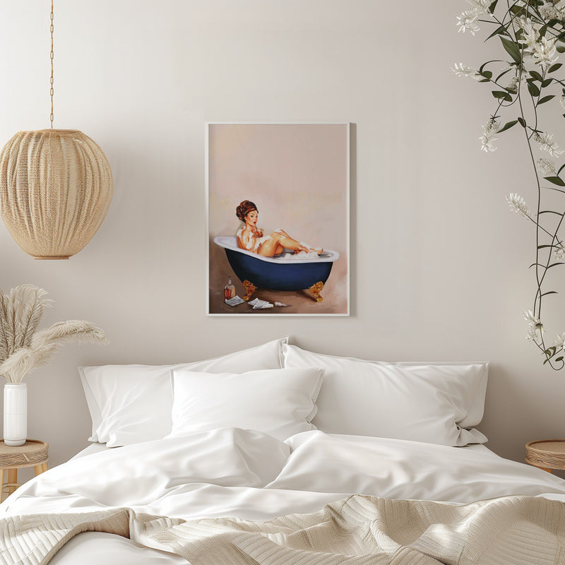 Bath - Stretched Canvas, Poster or Fine Art Print I Heart Wall Art