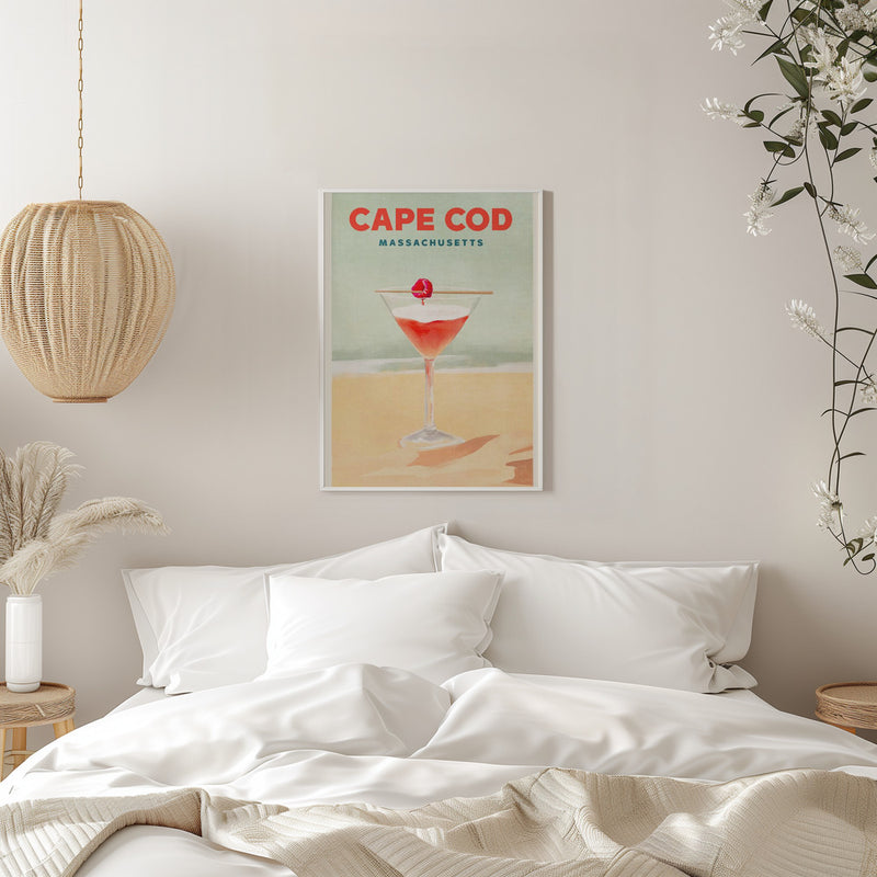 Cape Cod Cocktail Tall Poster - Stretched Canvas, Poster or Fine Art Print I Heart Wall Art