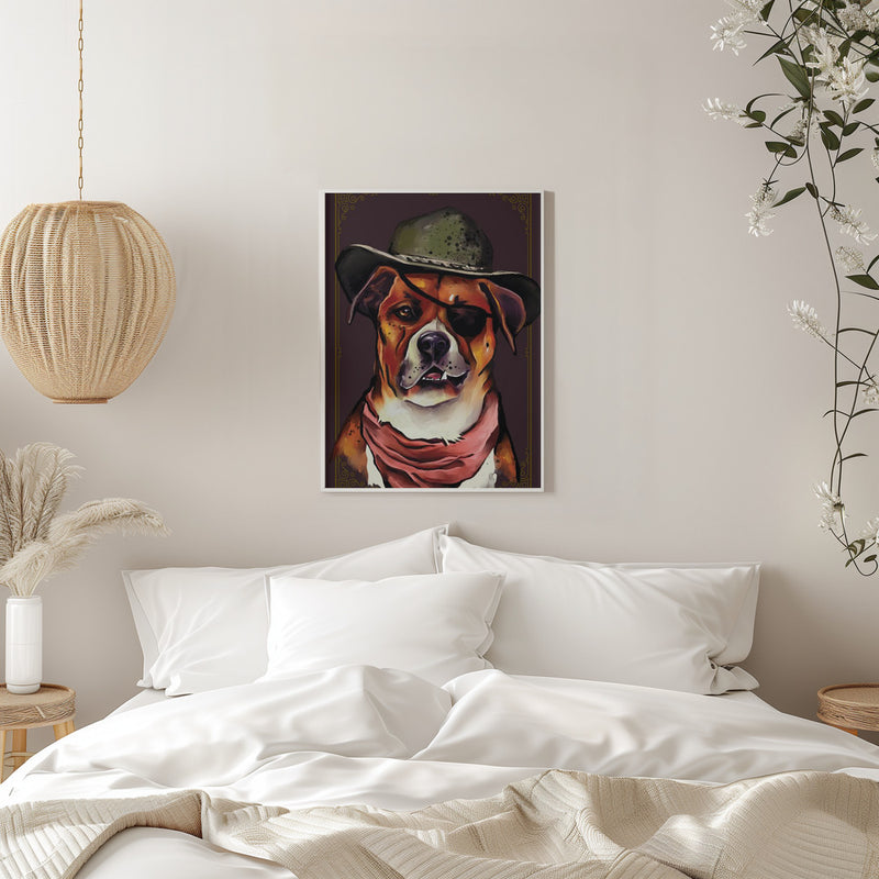 Dog - Stretched Canvas, Poster or Fine Art Print I Heart Wall Art