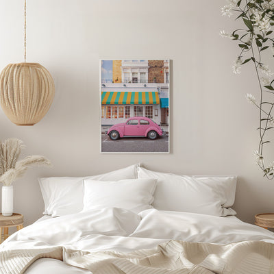 Pink Ride - Stretched Canvas, Poster or Fine Art Print I Heart Wall Art