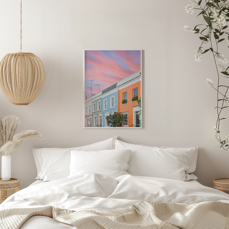 Notting Hill Gate - Stretched Canvas, Poster or Fine Art Print I Heart Wall Art