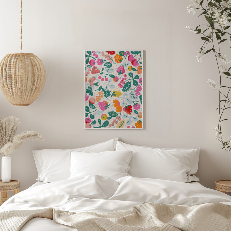 Fruit salad - Stretched Canvas, Poster or Fine Art Print I Heart Wall Art