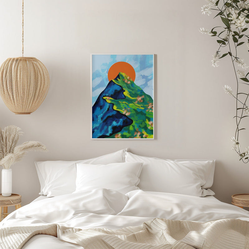 Bright Horizon - Stretched Canvas, Poster or Fine Art Print I Heart Wall Art