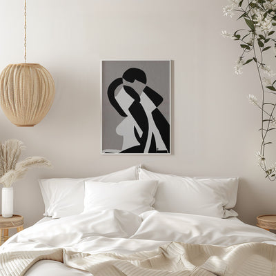 Lovers - Stretched Canvas, Poster or Fine Art Print I Heart Wall Art