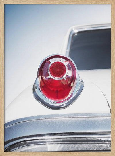 US classic car 1962 Monterey taillight - Stretched Canvas, Poster or Fine Art Print I Heart Wall Art