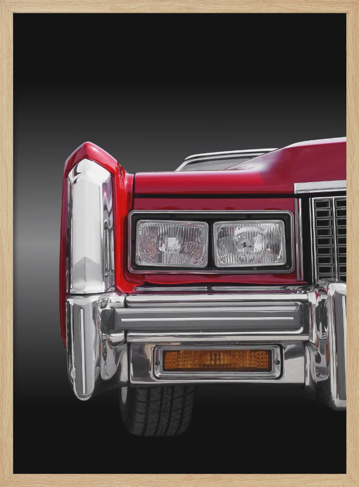 US classic car 1976 Eldorado convertible - Stretched Canvas, Poster or Fine Art Print I Heart Wall Art