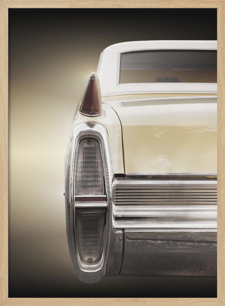 American classic car Coupe Deville 1964 - Stretched Canvas, Poster or Fine Art Print I Heart Wall Art