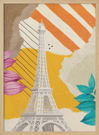 Spring in Paris - Stretched Canvas, Poster or Fine Art Print I Heart Wall Art