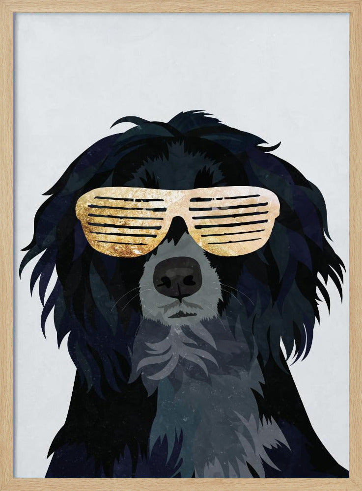 Hiphop Cockerspaniel - Stretched Canvas, Poster or Fine Art Print I Heart Wall Art