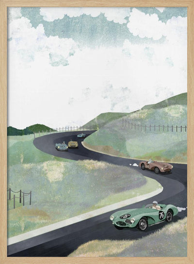 Zandvoort Circuit - Stretched Canvas, Poster or Fine Art Print I Heart Wall Art